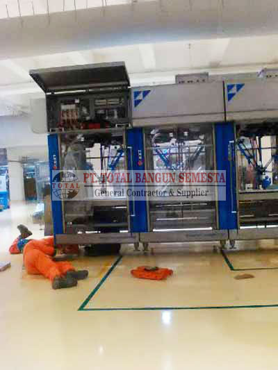 Loading Unloading Mesin Case Packer
