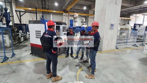 Relokasi dan display Unit mesin untuk Pameran - LPDP Fest 2023