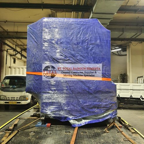Support spindel dan Wrapping Mesin