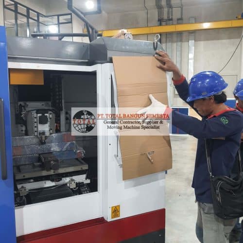 Relokasi dan display Unit mesin untuk Pameran - LPDP Fest 2023