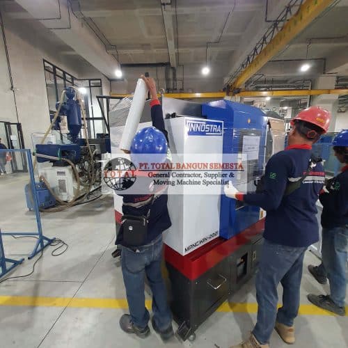 Relokasi dan display Unit mesin untuk Pameran - LPDP Fest 2023
