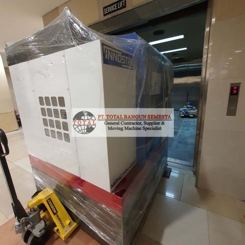 Support spindel dan Wrapping Mesin