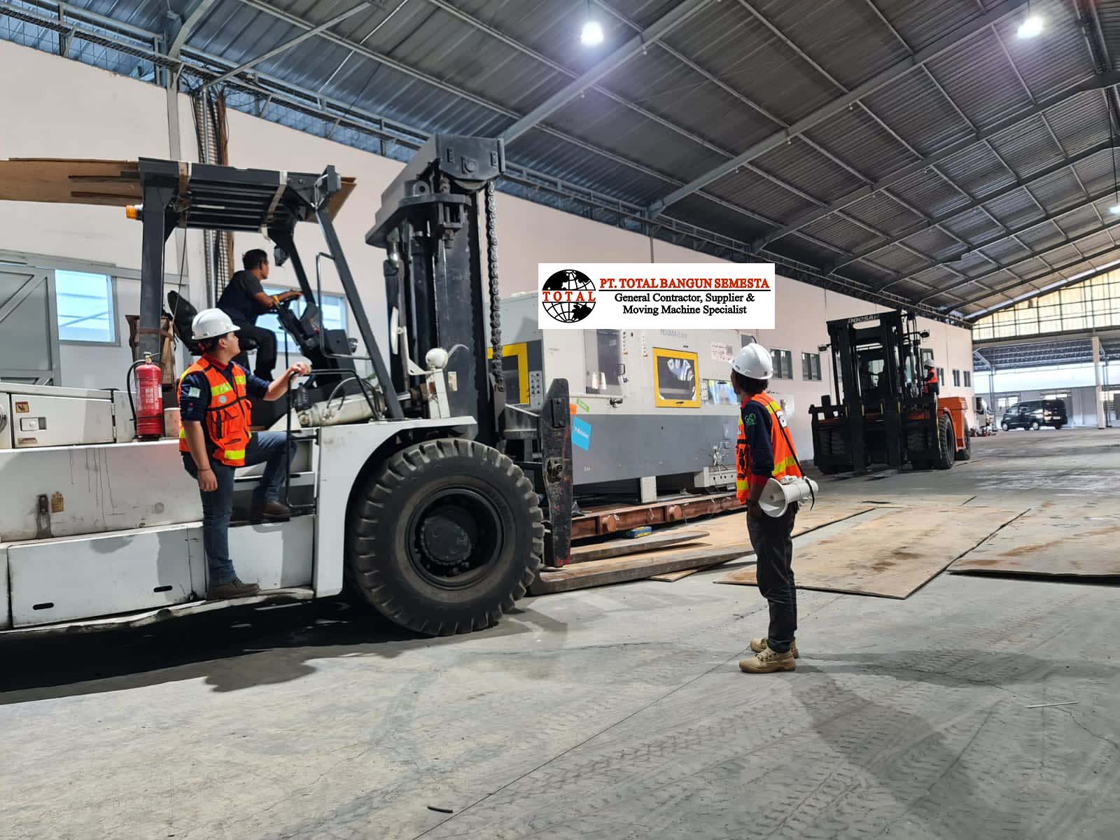 Pindah Mesin dan Transport